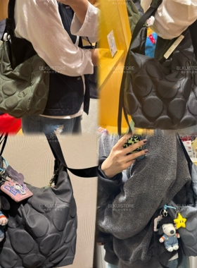 现货日本制小众Bagnnoun百搭日系出游通勤斜挎单肩帆布包生日礼物