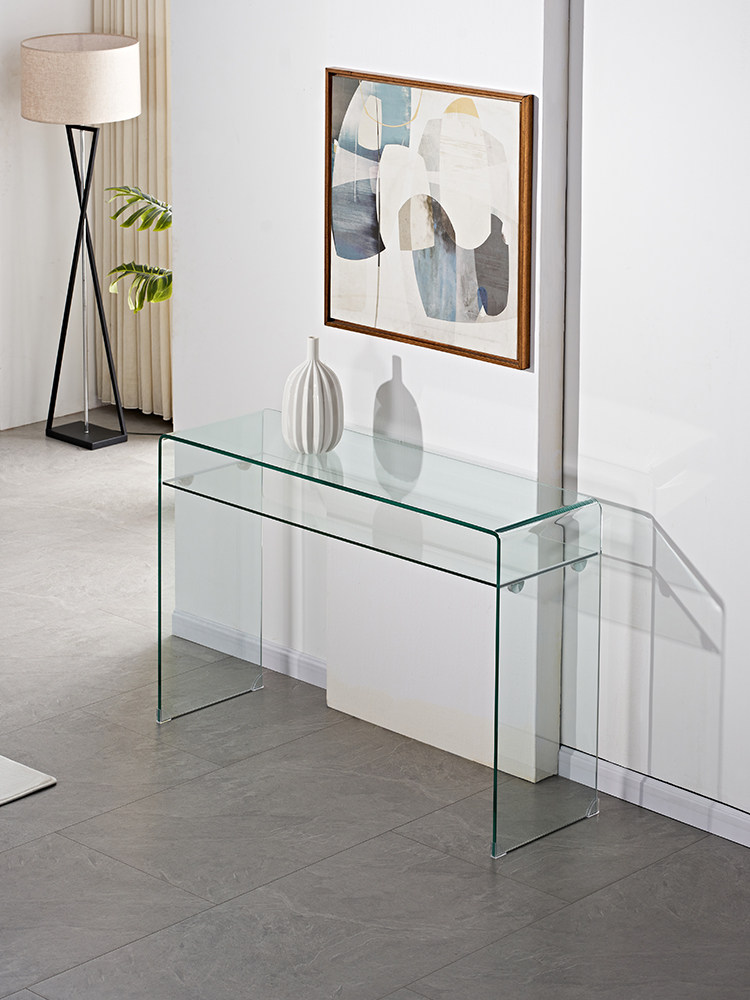 入户玄关柜正对门小户型客厅隔断柜2023新款现代简约玄关桌子靠墙