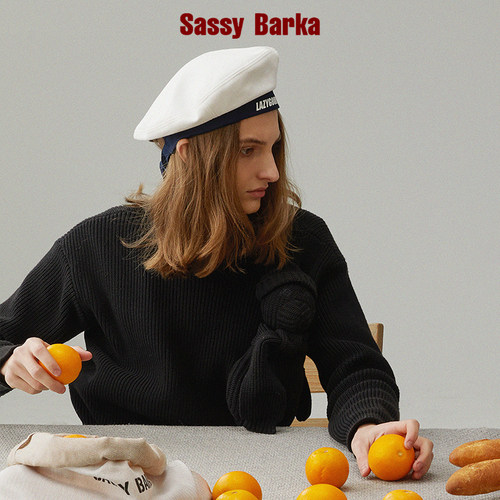 飘带SassyBarka贝雷帽飞碟英伦