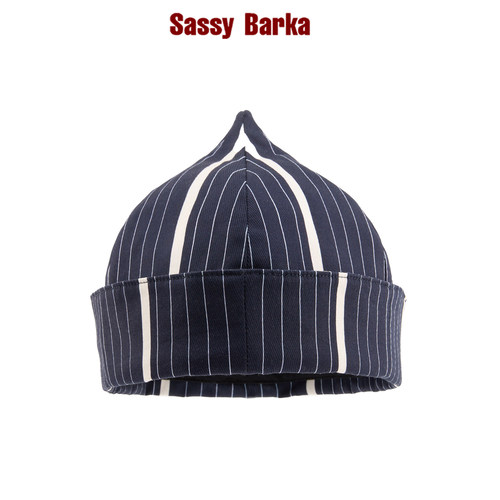SassyBarka尖顶春夏翻檐地主帽