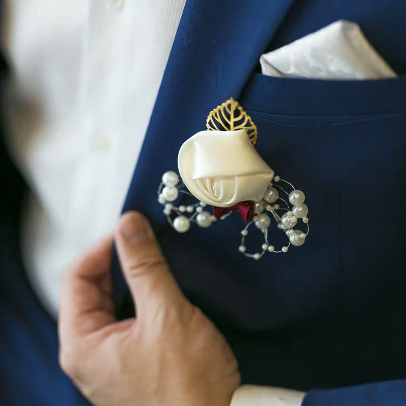 胸花婚礼全套家人襟花结婚新郎新娘高档父母伴娘会议迎宾新人胸针