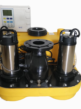 军格compli1035污水提升器商场地下室污水提升泵站商用双泵全自动