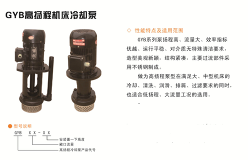 GYB40-300高扬程机床泵