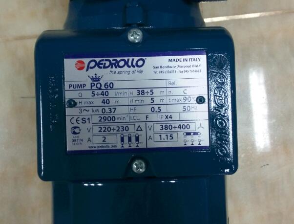 意大利耐腐蚀高压水泵