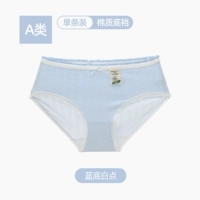 Синяя дно белая точка