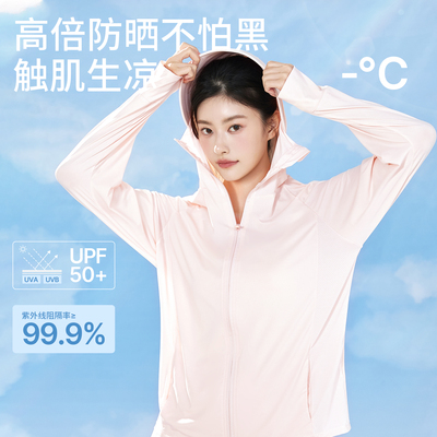 六只兔子夏季薄款防晒衣女透气不闷热修身防晒服防紫外线女士外套