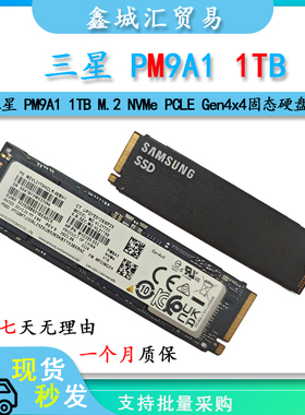 三星 PM9A1 1TB 固态硬盘 PCLE Gen4x4 M.2 2280