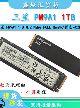 三星 PM9A1 1TB 固态硬盘 PCLE Gen4x4 M.2 2280