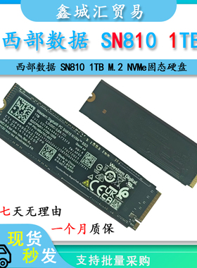 西部数据 SN810 1TB 固态硬盘 M.2 Gen4x4 2280