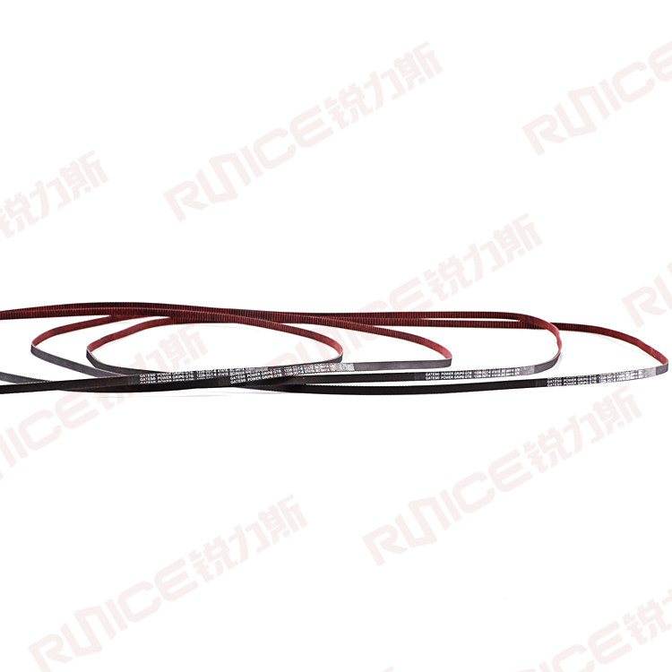 盖茨GATES皮带1228-2GT-6 RF棕色齿面防尘抗拉高精度低粉尘同步带