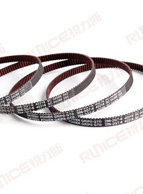 盖茨(GATES)286-2GT-6 RF棕色齿面防尘抗拉 环形同步带 SMT皮带
