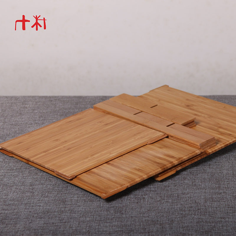 Cuncun creative combination cover plate insert plate insert piece fruit box cover drawer partition coaster tray bamboo home