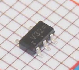 贴片 74LVC1G32GV SOT753 丝印 V32 单路2输入或门 IC 全新原装