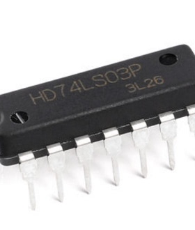 直插 HD74LS03P DIP-14 SN74LS03N 四2输入与非门 全新进口原装