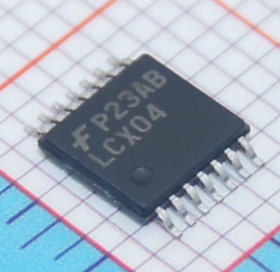 全新进口原装 74LCX04MTCX LCX04 TSSOP-14 逻辑芯片IC