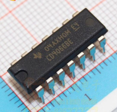 直插 CD4066 CD4066BE DIP-14 双向模拟开关 进口全新原装