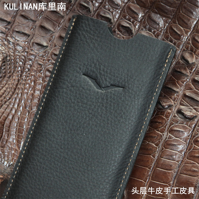 适用于METAVERTU手机套防摔5g全包ivertu保护套威图头层牛皮Vertu手机壳黑色轻薄简约商务男女纬图web3手机壳