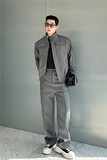25春新款潮流时髦个性毛边立体口袋设计感高品质套装CF30-P225，男装休闲套装，星座1304（原C205）