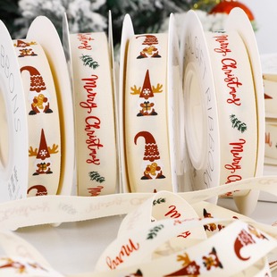 绑带礼物礼品装 复古丝带花店鲜花束diy包装 花喜爱 饰 圣诞新品