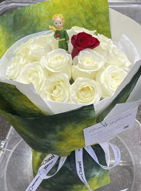花喜爱小王子花束褶皱包装纸爆款
