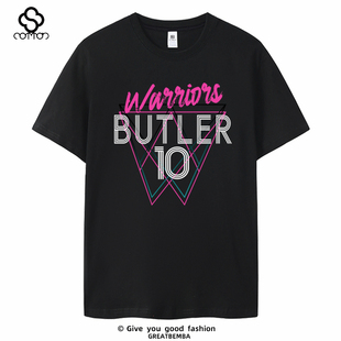 勇士队短袖10号吉米巴特勒T恤训练服篮球运动Butler短袖大码夏季