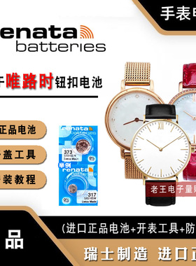 适用飞亚达唯路时手表进口电池 Y00124.Q3.WWBBB 专用纽扣电子