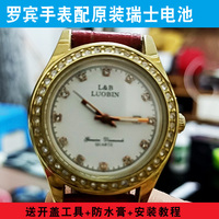 L&B羅賓LUOBIN手表電池瑞士原裝進(jìn)口專用電子00009  6019L 60