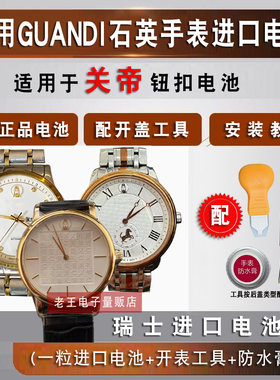 适用于关帝GUANDI手表电池