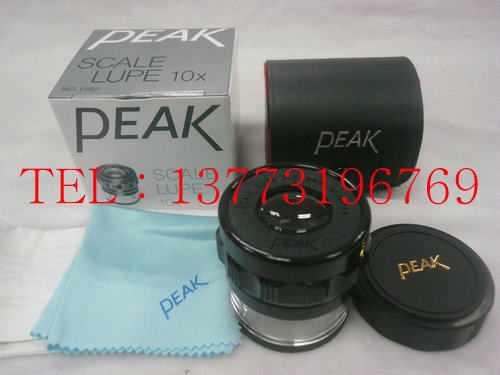 原装正品 日本必佳PEAK SCALE LOUPE可调焦距刻度放大镜1983-10X