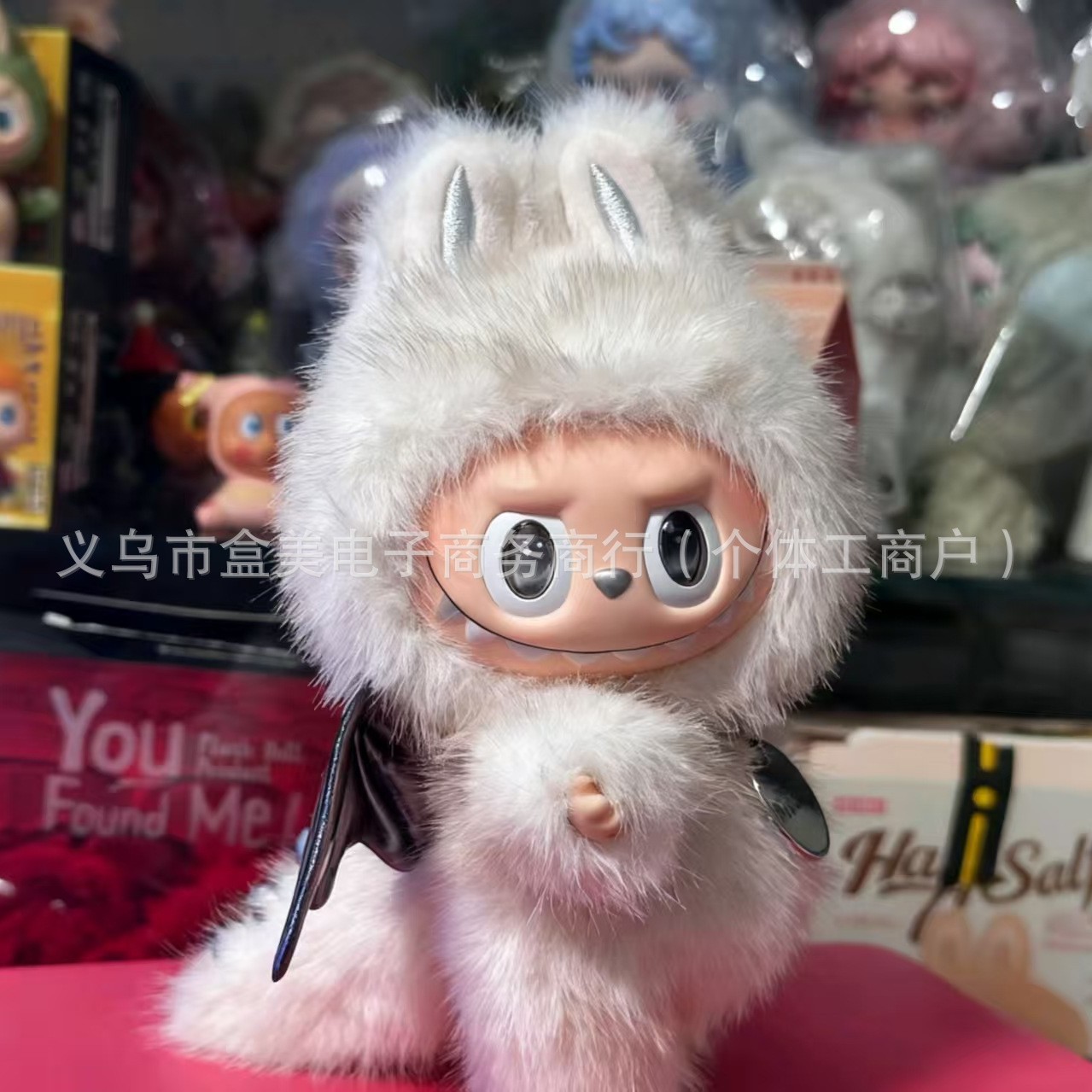 现货秒发毛绒拉布布儿童玩具潮玩公仔摆摊批挂件盲盒盲袋捏捏