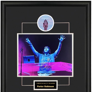 Porter Robinson 波特罗宾逊 亲笔签名照片裱框 含SA证书 DJ 电音