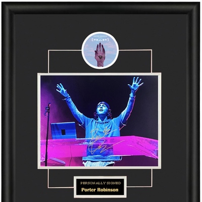 Porter Robinson 波特罗宾逊 亲笔签名照片裱框 含SA证书 DJ 电音