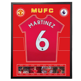 22-23 曼联 红魔 利桑德罗 马丁内斯 亲笔签名足球服球衣SA证书