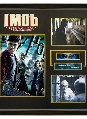 IMDB 哈利波特与混血王子 丹尼尔雷德克里夫 汤姆费尔顿 亲笔签