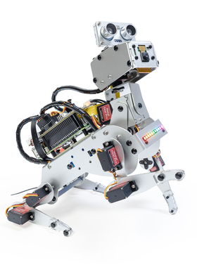 SunFounder树莓派5/4/3B+/Zero 2w人工智能编程铝合金机器狗PiDog