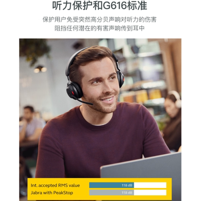 Jabra/捷波朗 Evolve2 65 75 55 话务耳机