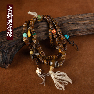 清代藏传高规制噶陀传承圆满念珠高配制108颗老佛珠多圈手串手钏