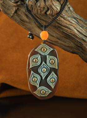 西藏般若法眼七眼天眼图腾挂件