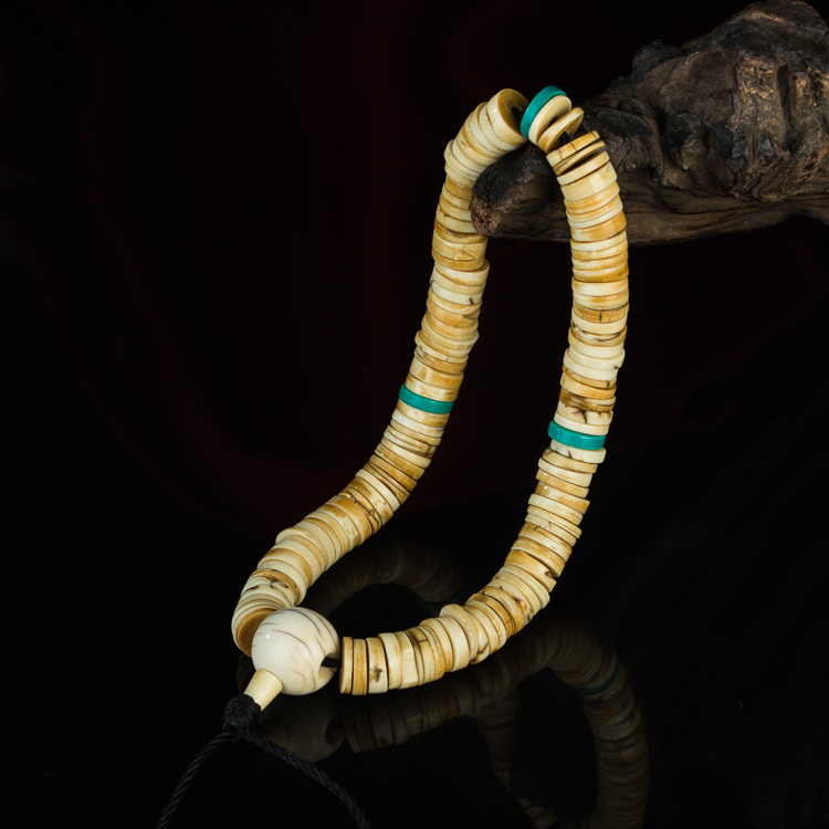 白玉108颗传承收藏手钏