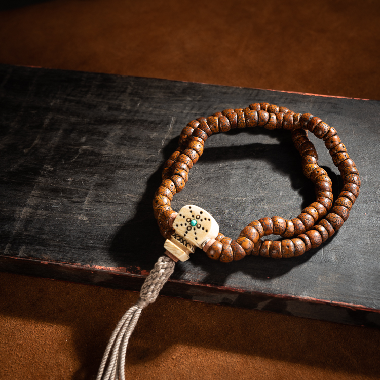 斜切药师片星月菩提念珠