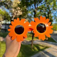 Оранжевые маленькие крышки