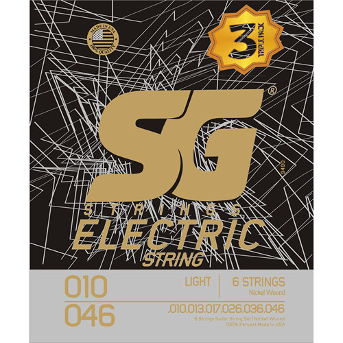 SG琴弦，美产三合一，巴西三合一， 古典琴弦， - 封面