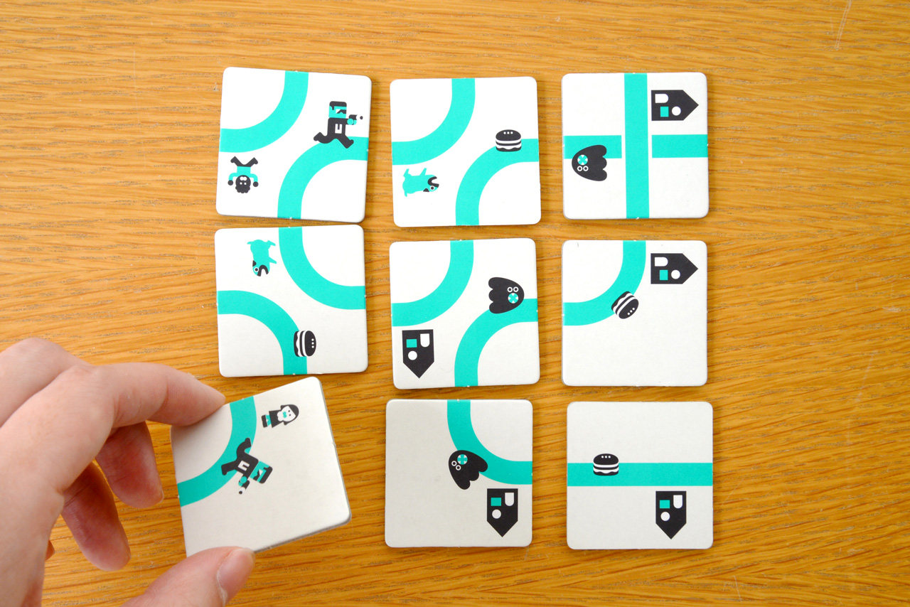 【大公鸡桌游】Nine Tiles Panic 英文正版现货 OinkGames系列