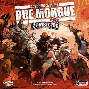 大公鸡桌游 Rue Zombicide Morgue英文尾货全新正品 Season