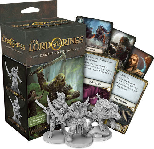 【大公鸡桌游】Journeys in Middle-Earth: Villains of Eriador