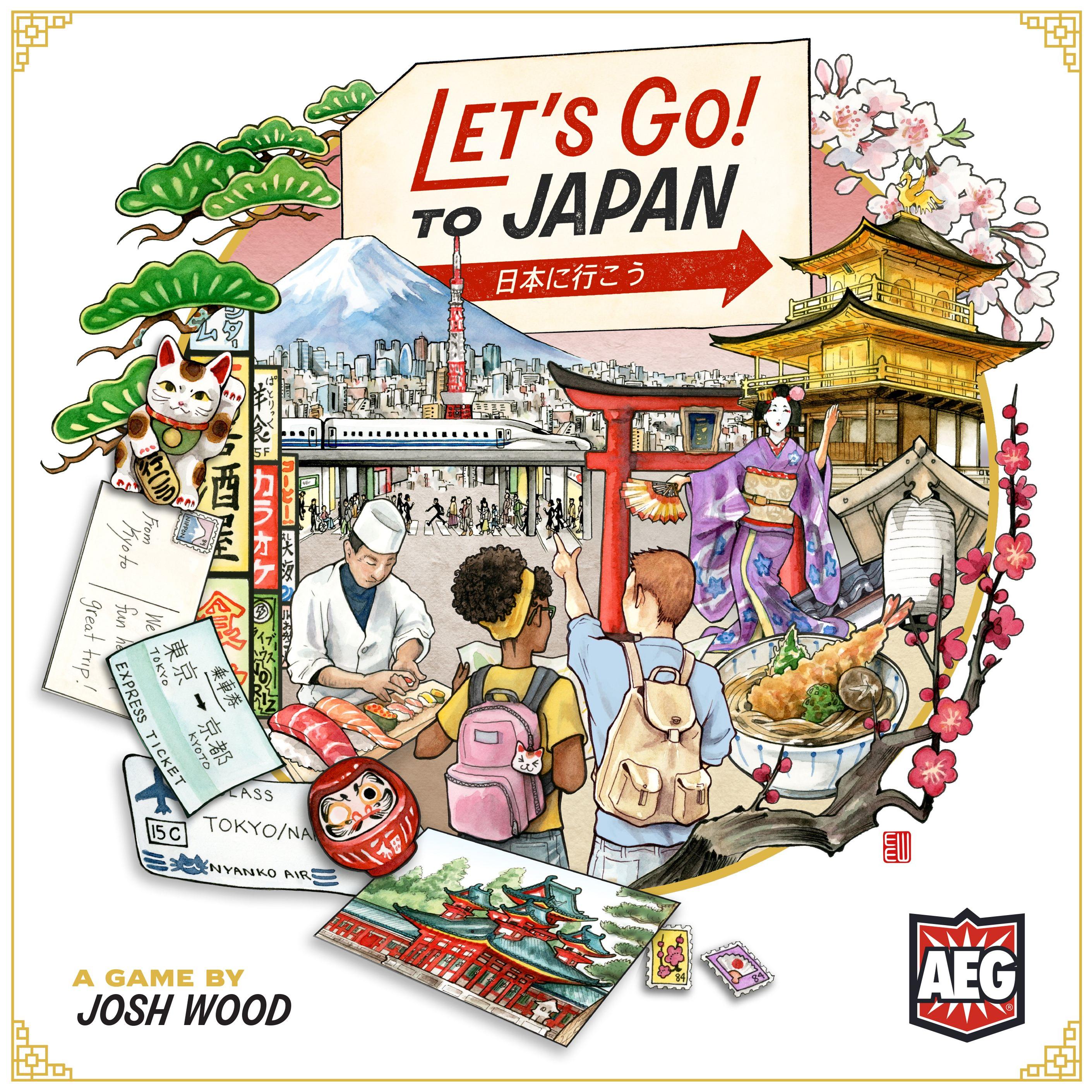 【大公鸡桌游】Let's Go to Japan Retail with Passport英文正版