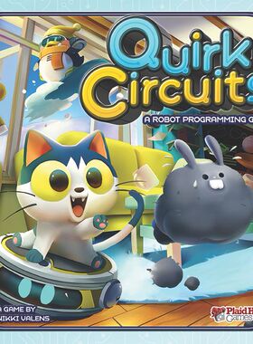 【大公鸡桌游】 Quirky Circuits: Penny & Gizmo's Snow Day英文