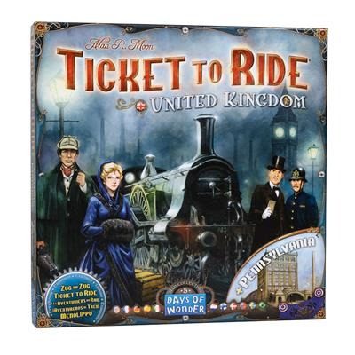 【大公鸡桌游】TICKET TO RIDE: UNITED KINGDOM MAP COLLECTION5