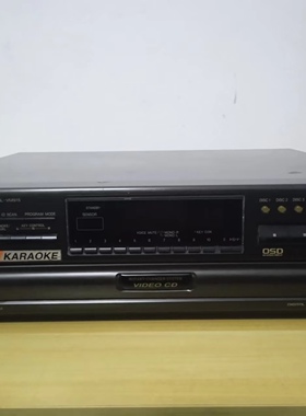 日本原装早期Panasonic松下SLVM515发烧级五碟会CD机播放器 VCD机