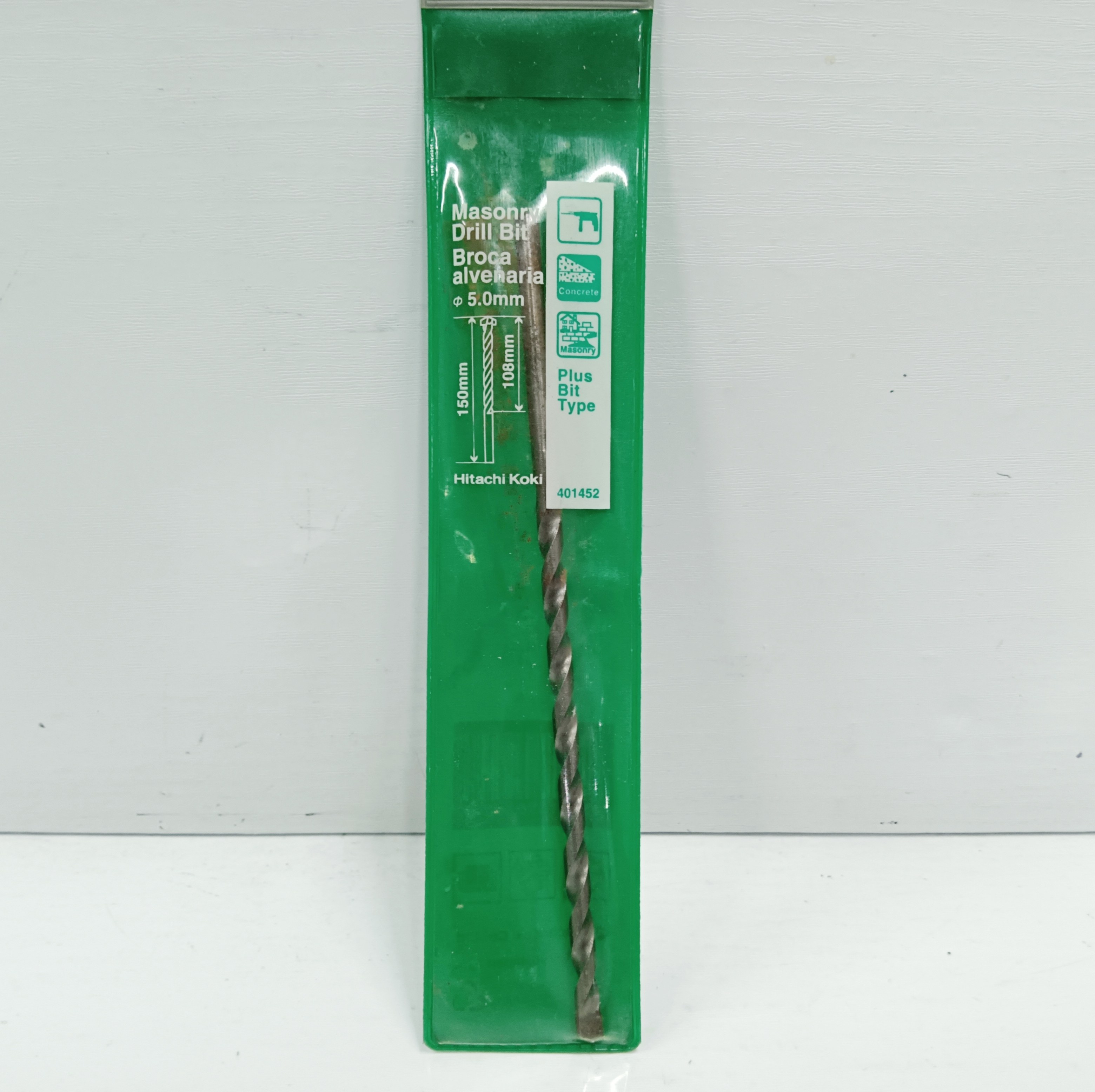 日立401452冲击钻咀 钻墙钻孔  冲击钻用-5*150（1支装）